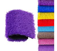 Tapis De Gazon Artificiel Réaliste De 3 Cm D'épaisseur Longueur Personnalisable for Une Utilisation Intérieure Et Extérieure Balcon, Jardin, Cour Arrière Adapté Aux Animaux(Purple,24x79IN)