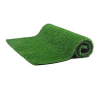 Tapis de gazon artificiel vert de 2 m x 1 m, gazon synthétique pour intérieur ou extérieur, jardin, terrasse, pelouse