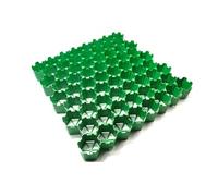 Tapis de Gazon en Gravier combiné, Tapis en Plastique for allée, stabilisateur d'allée, for aménagement paysager en Pente des allées et parkings(5cm-4 Pieces)