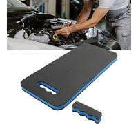 Tapis de genou épais pour réparation de voiture en EVA, coussin de genou en mousse résistante à l'huile pour mécanicien automobile, garage et entretien routier, portable, 45 x 21 cm, noir et rouge