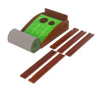 Tapis de golf antidérapant à double trou, outil d'entraînement de golf | Tapis de putting pliable pour hommes, femmes, débutants, extérieur, jardin, maison et