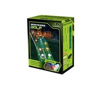 Tapis de Golf Lumineux pour Enfants - Kit Mini Golf avec Tapis 2,7m, Clubs, Balles LED, Trous Lumineux, Jeu Intérieur/Extérieur de Nuit