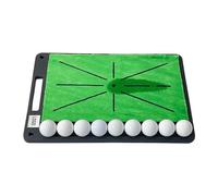 Tapis de Golf pour entraînement à l'intérieur, Tapis d'entraînement de Golf avec Dos en Caoutchouc, pour Retour sur Le Chemin de balançoire, Maison, intérieur, extérieur, Jardin, Femme et
