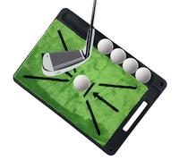 Tapis de golf Swing Path, chemin de retour de golf tapis | Tapis épais de pratique remplaçable,Outil Accessoires d'entraînement lourds avec base sans slip pour intérieur et extérieur