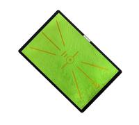 Tapis de golf Swing Track Exercice Tapis de marquage de golf pour swing chemins commentaires/coups de détection Tampon d'entraînement durable Cadeaux hommes/femmes Intérieur
