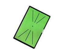 Tapis de golf Swing Track Exercice Tapis de marquage de golf pour swing chemins commentaires/coups de détection Tampon d'entraînement durable Cadeaux hommes/femmes Intérieur