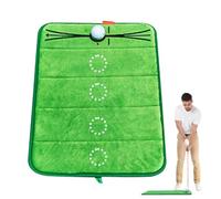 Tapis De Golf | Tapis De Trajectoire De Swing | Équipement D'entraîneur Simulateur De Putting Convient pour Famille Débutants Jardin Adultes Pères Usage Extérieur Et Intérieur