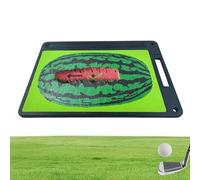 Tapis de Golf, Tapis d'Entraînement Golf avec Feedback de Trajectoire de Swing, de Détection pour Débutants et Experts Usage Intérieur Extérieur Sports Maison