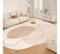 Tapis De Grande Taille De Forme Irrégulière, Moquette Épaisse Et Douce pour Le Salon, La Chambre, La Cuisine, Le Bureau, Tapis pour Chien Et Chat(Pattern B,80cmx160cm)