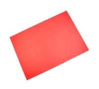 Tapis de gravure antidérapant multi-usages, rouge | Tapis en caoutchouc portable, antidérapant, résistant à l'huile pour les travaux manuels, la peinture et l'écriture