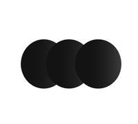 Tapis de Gril Barbecue Dia 24 Cm Rond antiadhésif Circulaire Tapis Viande résistant à la Chaleur Haute température Outil BBQ réutilisable(3PCS)