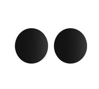 Tapis de Gril Barbecue Dia 24 Cm Rond antiadhésif Circulaire Tapis Viande résistant à la Chaleur Haute température Outil BBQ réutilisable(2PCS)