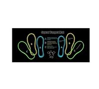 Tapis De Guidage Pour Squats, Positions De Marche, Tapis Pour Genoux Avec Tapis De Positionnement Des Pieds, Tapis D'entraînement Pour Les Muscles Des Jambes