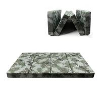 Tapis de Gymnastique 4-Fold Pliable, 200x100x10cm, Surface en Toile Oxford Antidérapante, Mousse Haute Densité Idéal pour Gymnastique, Yoga, Fitness Mai(Size:200*100*10cm/78*39*3.9in,Color:camouflage)