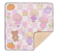 Tapis de gymnastique et d'activités pour le sol, confortable sur le ventre, pour bébé, enfant, tout-petit, nourrisson, 127 x 127 cm