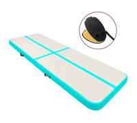 Tapis de gymnastique gonflable - VIDAXL - 300x100x20cm - Vert - Fitness - PVC haute densité