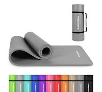 Tapis de gymnastique haut de gamme avec bandoulière + affiche d'exercice I 190 x 60, 80 ou 100 x 1,5 cm - tapis de yoga de différentes couleurs