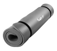 Tapis de gymnastique MOVIT - Gris - 190 x 100 x 1,5 cm - NBR antidérapant et résistant