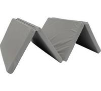 Tapis de gymnastique pliable Gamma 200x100x8 cm - 4 pièces, gris