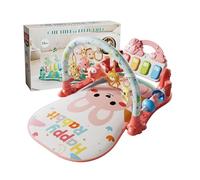 Tapis De Gymnastique Pour - Jouets Sensoriels Avec Lumière Musicale, Tapis De Jeu Pour Centre D'activité Musicale 49 X 72 Cm Pour Stimuler, De Sol Interactif Avec Rembourrage Doux, Aire