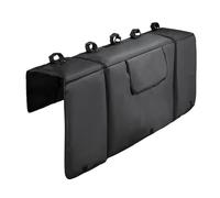 Tapis de hayon pour VTT, pickup, camion, porte-vélos, peut transporter jusqu'à 5 vélos avec 2 poches à outils, tissu Oxford facile à installer, protection contre les intempéries