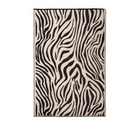 Tapis de jardin - BEST FOR BOOTS - Rectangulaire - Imprimé zèbre - Réversible - 150x242,5 cm