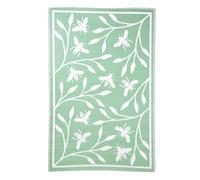 Tapis de jardin reversible - Motif abeille - 182 X 122 cm