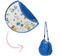 Tapis de jeu 2 en 1 Noomad Organic Soft Puce et Pilou Moulin Roty