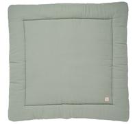 Grand tapis de jeu en double gaze de coton - uni petale vert TU