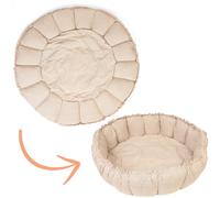 Tapis de jeu 3 en 1 Organic Coco Stripes Blue