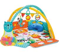 Tapis de jeu à arc actif Fillikid avec 30 balles, 4 figurines de préhension