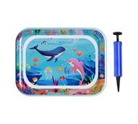 Tapis de jeu à eau pour chat - Tapis de refroidissement avec capteur pour chat, résistant aux taches, tapis de refroidissement pour chien pour profiter du temps de jeu, de la relaxation et du confort