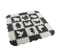 Tapis De Jeu À Motifs D'Animaux De Dessin Animé, Puzzle En Mousse Pour Enfants, Tapis De Gymnastique Pour Bébé, Tapis Rampant