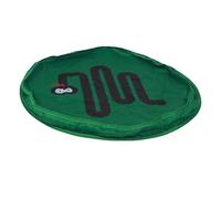 Tapis de Jeu activé par Le Mouvement pour Chats, Motif Serpent Attrayant avec Balle à Roulement Rapide, Favorise L'exploration et la Relaxation, Matériau en Tissu Oxford de qualité (Green)