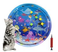 Tapis de jeu aquatique pour chat, tapis sensoriel, coussin rafraîchissant confortable pour les animaux de petite, moyenne et grande taille