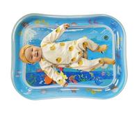 Tapis de jeu aquatique, tapis sensoriel aquatique,Tapis de jeu sensoriel en PVC sur le thème du poisson pour chat - Grand tapis rampant rempli d'eau pour, coussin sensoriel interactif à eau épaisse p