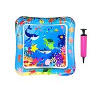 Tapis de jeu aquatique - Tapis sensoriel interactif pour chats et chiens | Activité animale pliable pour l'intérieur et l'extérieur, tapis d'hydratation estivale, tapis rafraîchissant portable pour