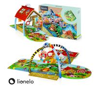 Tapis de jeu avec arc de jeu pour bébé couverture à ramper éducative