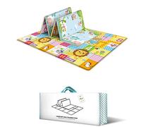 Tapis de Jeu Bébé Pliant Epais Bébé Crawl Mat Double Face Imperméable Tapis de Sol Enfant - 180x150x1cm