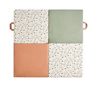 Candide Tapis de jeu pliable Terrazzo 120 x 120 cm