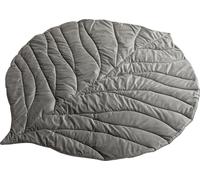 Tapis de jeu Bellochi Petite feuille grise 95x78 cm