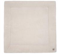 Jollein Tapis d'éveil Cloudy Rib pour parc bébé 100x100 cm Oatmeal Certifié OEKO-TEX