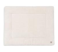 Jollein Tapis de jeu bébé Cloudy Rib – Réversible, 75×95 cm Oatmeal – Certifiée OEKO‑TEX