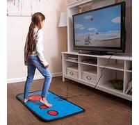 Tapis de Jeu rétro avec 200 Mini-Jeux - Console de Jeux pour Enfants et Adultes - Mad Monkey, Bleu, Rouge, Noir