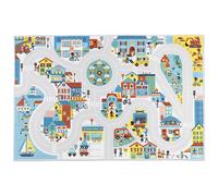 Janod Tapis de jeu Cross Roads City Multicolore Enfants