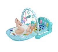 Tapis de jeu de sol lumineux musical amovible éducation précoce tapis d'activité pliable pour avec plan de jeu gym pour salon, chambre à coucher, maison, crèche