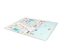 Tapis de Jeu de Sol pour bébé, Tapis de Parc avec Sac de Rangement 180 X 150 Cm, Tapis de Jeu Rectangulaire pour bébé, Tapis de Jeu Pliable et Doux, Tapis d'activité pour bébé