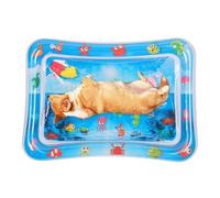 Tapis de jeu d'eau à capteur, tapis de jeu d'eau pour,Tapis d'eau gonflable épaissi pour chat et chien - Tapis sensoriel d'eau, jeu avec du poisson pour, tapis de capteur d'eau, jouet sensoriel pour