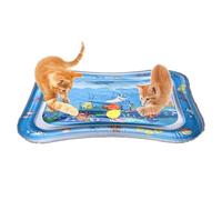Tapis de jeu d'eau pour animaux domestiques, tapis de jeu d'eau pour chats - Tapis de jeu d'eau pour chats résistant aux fuites en PVC, tapis pour dormir profondément d'été pour petits animaux de