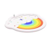 Tapis de Jeu d'eau pour, Tapis d'arrosage en PVC pour, Jouet d'eau Portable interactif pour Camping, pelouse, Jardins et piscines